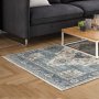 Silkwhisper Printed Carpet Blue Lagoon - 200X300CM