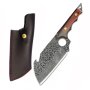 Lifespace 6 5" Hunting Cleaver With Utility Hook & Sheath