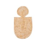 Natural Geometric Woven Wall Art