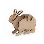 Toddler 3D Wooden Model Bonny Ray Rabbit