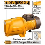 Ingco Self-priming Jet Pump 55 L/min 750W 1.0HP JP075068