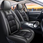 1PC Universal Car Seat Covers Pu Leather Seat Covers Cushion Car Seat Protector Mat For Sedan Suv Car Accessories Only 1 Front S