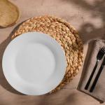 Home.life Round Water Hyacinth Placemat Natural