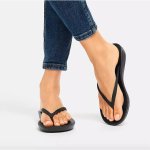 Iqushion Flip Flops Black - 8