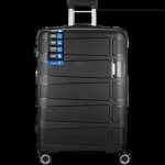 Travelwize Tourer Pp 75CM 4-WHEEL Spinner Luggage Black
