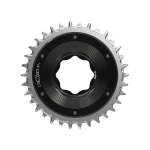 E-Chainring - Tq- 53CL 34T- Aluminium Black
