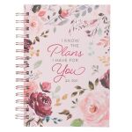 Large Wire Journal I Know The Plans I Have For You Hardcover