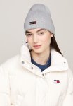 Tommy Hilfiger Elongated Flag Beanie - Grey