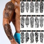 15PCS SET Temporary Tattoos Stickers Arm Body Fake Tattoos Body Art Accessories For Adults Women Festival Costume Party