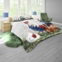 Family Of Chickens By Stella Bruwer Duvet Cover Set Queen