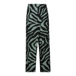 Wrap Button Printed Pants