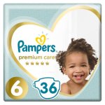 Pampers Premium Care 36 Nappies Size 6