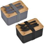Pasuta Recycled Plastic & Bamboo Lunch Box