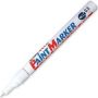 Ek 444 Extra Fine Point Permanent Paint Marker 0.8MM White Box Of 12