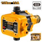 Ingco Automatic Pump Control Switch For Water Pump 10 Bar 10A WAPS001