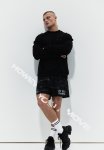 Drymove Print-detail Sweatshirt - Black