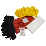 Safeway 2.5L Biological Spill Kit Blood Spill Kit Household Gloves – Yellow