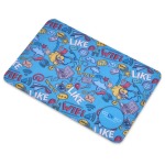 Pre-printed Sample Sparkra Polyester Keyboard Protector Cloth