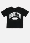 Cotton On Jonny Short Sleeve Print Tee - Black brooklyn