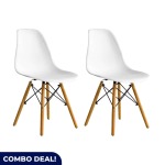 Shell Beach Legs Chair Set Of 2