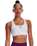 Women's Ua Heatgear Armour Mid Padless Bra - White XL