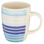 Casablanca Themed Striped Coffee Mug 295ML