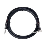 Roland RIC-B10A Straight To Right Angled Black Series Instrument Cable 3M