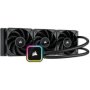 Icue H150I Rgb Elite Processor All-in-one Liquid Cooler 12 Cm Black 1 PC S 3 Fans 360 Mm Pwm 19-35.8 Db 1850 Rpm