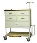 5 Drawer Emergency Trolley Metal