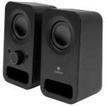 Logitech Z150 Compact Multimedia Stereo Speakers Integrated Controls 6W