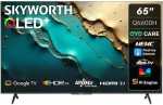 Google 65Q6600H Skyworth 65" Qled Ultra HD 4K Smart Tv 3840 X 2160 Resolution HDMI USB Bluetooth