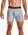 Men's Ua Tech 6INCH Boxerjock 2-PACK - Mod Gray Light Heather Md