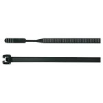 H mann C tie 305X4.7 100P Blk Insulok
