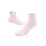 Dirty Pink Running Quarter Socks - 8-12