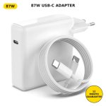 87W Usb-c Power Adapter For Macbook + Cable