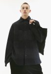 Loose Fit Overshirt - Dark Grey Checked