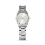 Mens Silver Tone Bracelet Watch