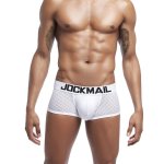 Jockmail Mesh Full Boxer - White