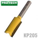 PRO-TECH Straight Bit 1 2' 12.7mm X 1' 25.4mm Two Flute 1 4' Shank