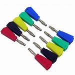 Banana Plugs Stackable - Blue