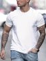 Solid Color Men's T-Shirt For Summer Outdoor Comfortable Male Clothing Gift For Men