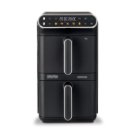Kenwood Vertical Duo Digital Air Fryer 11L Black HFV11.000BK