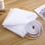 1 Roll Window Screen Self-adhesive Adjustable Mesh Screen Freely Diy Window Net With Hook & Loop Quick Installation White Keep B