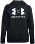 Women's Ua Rival Fleece Logo Hoodie - BLACK-002 / Sm