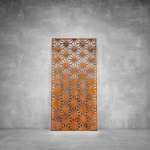 Laser Cut Screen - Design 128 - 1040 X 535 X 20 Saddlewood Indoor