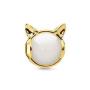 Quartz Cat Head Bead