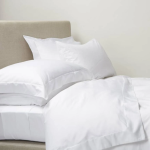 300 Thread Count Egyptian Cotton Percale Oxford DUVET COVER SET - Super King 260 X 240CM