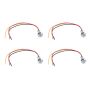 8MM LED Indicator Light 4 Set Common Cathode For Industrial Control Panel
