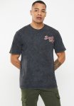 Vintage Lo-fi Flyer Tee - Heavy Back In Black