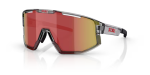 Bliz - Fusion - Transparent Dark Grey/Red
